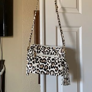 Cheetah print purse